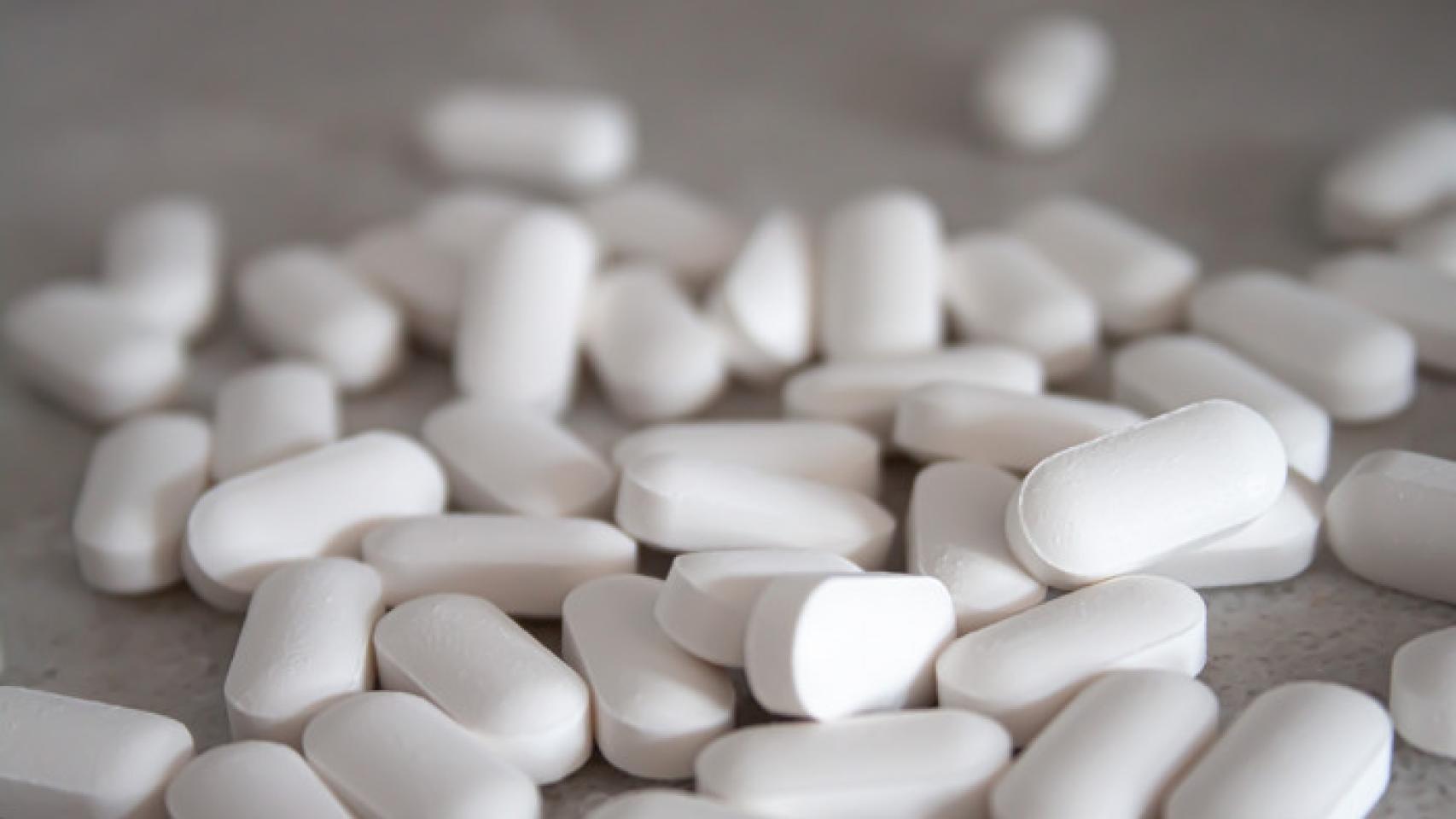 Cápsulas de paracetamol.