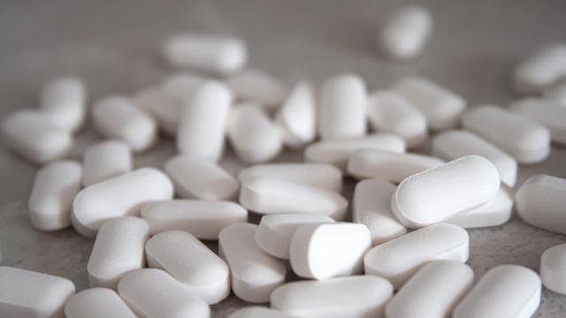 Cápsulas de paracetamol.