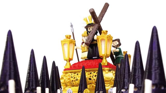 Nazarenos, pasos y todos los complementos impresos en 3D, así es Priostic.