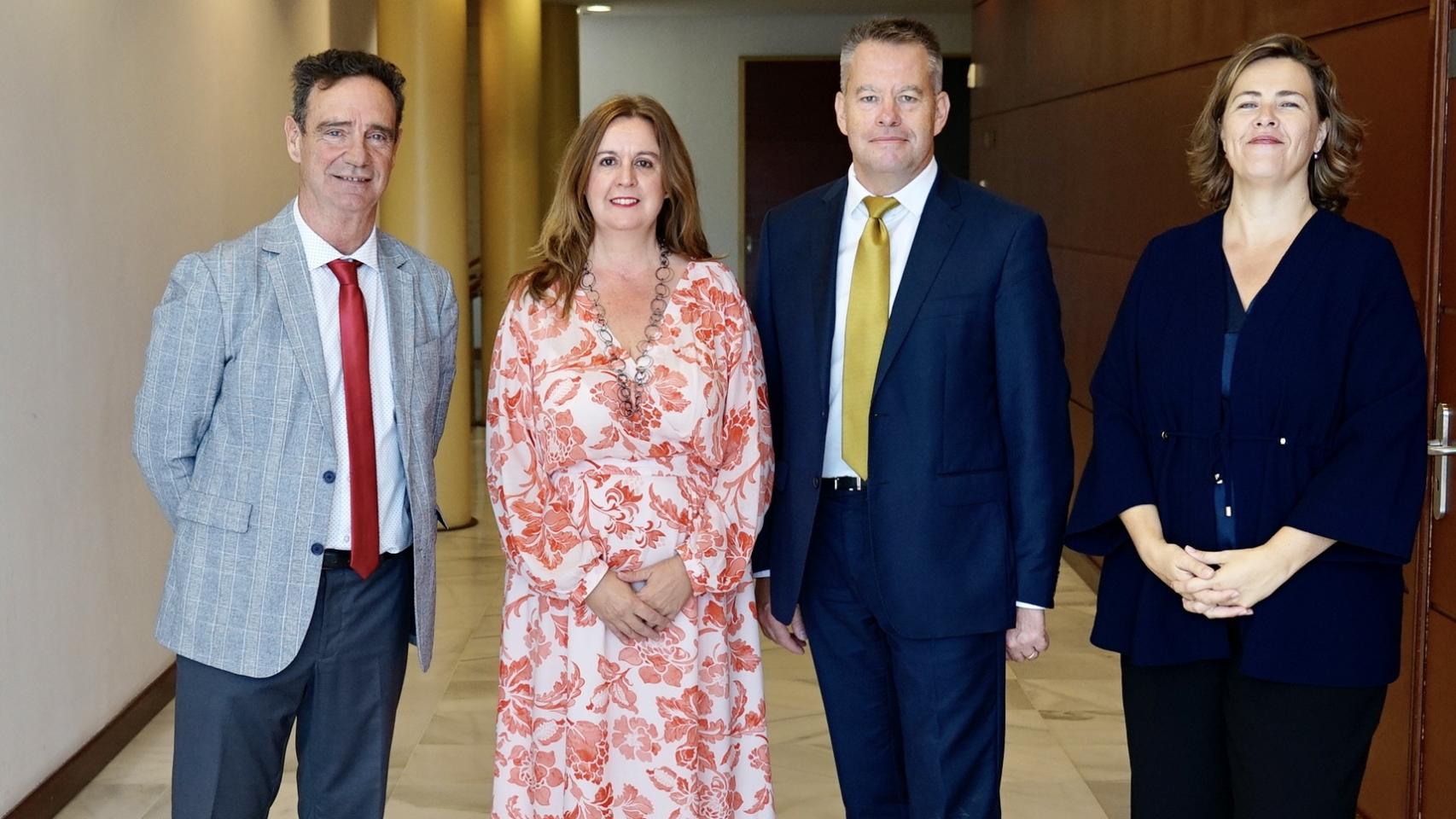 Acto de presentación del campus de la nueva escuela de negocios de Málaga de ESSCA.