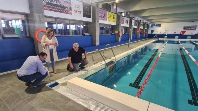Marián Ferreiro visitó esta mañana las instalaciones