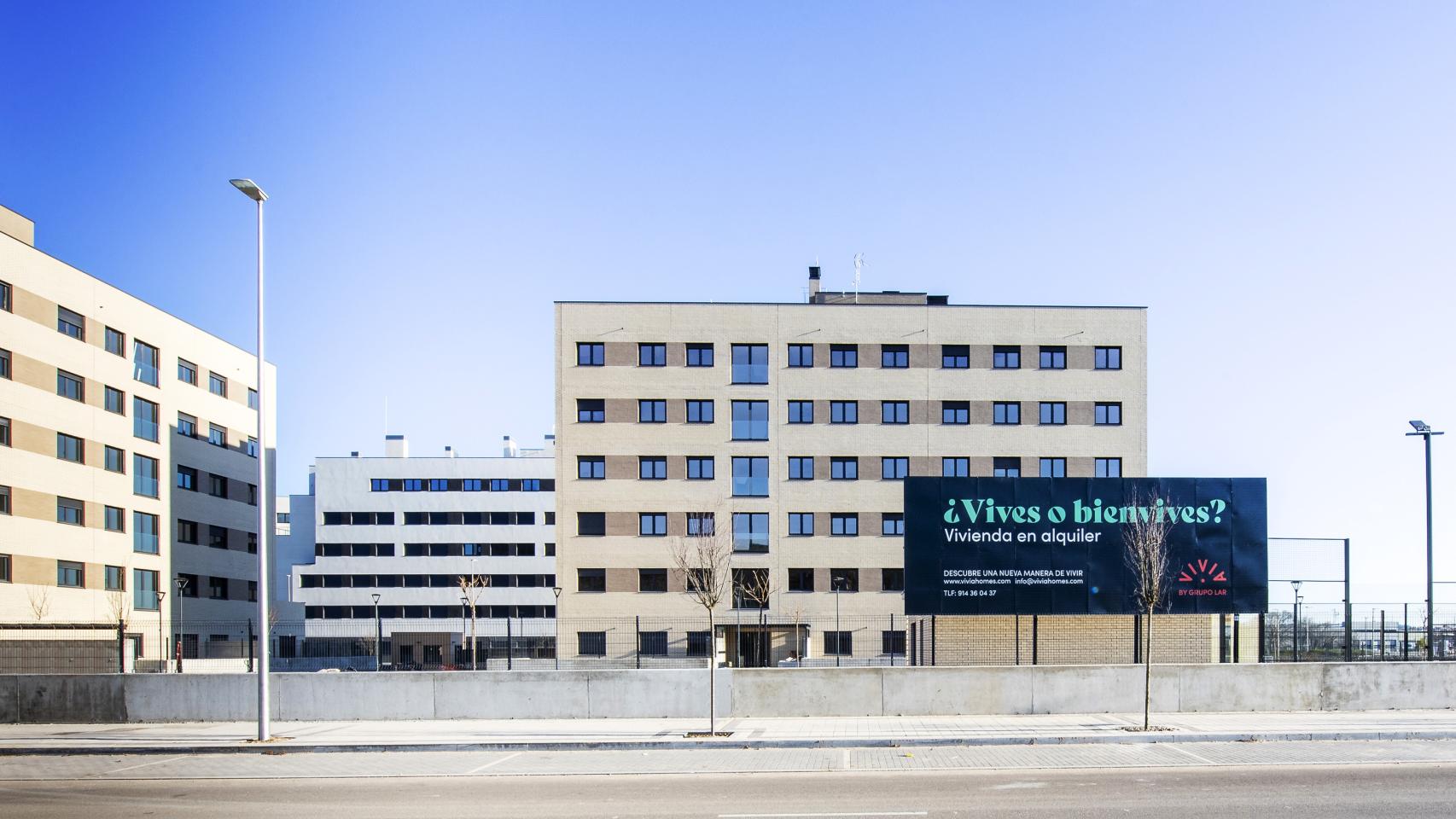 Residencial Alisio. Primera promoción de viviendas en alquiler en Valladolid