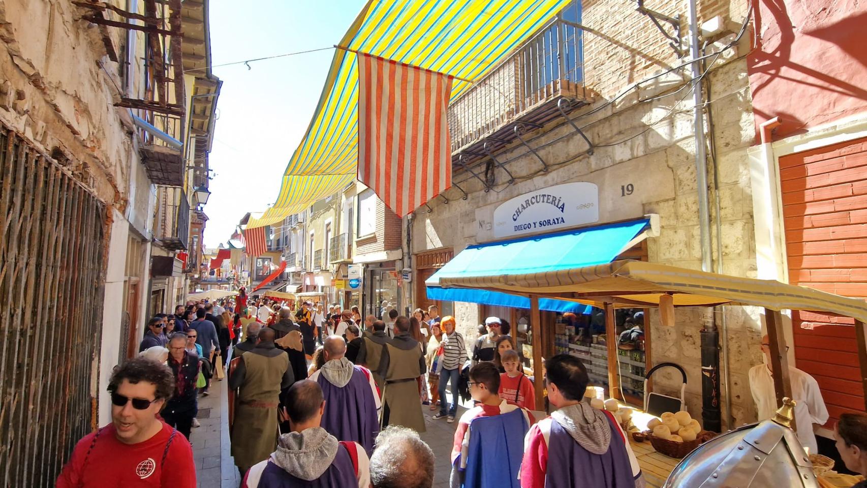 El mercado medieval de Tordesillas