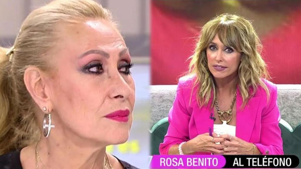 Rosa Benito intervino en ‘Fiesta’ en una conversación telefónica