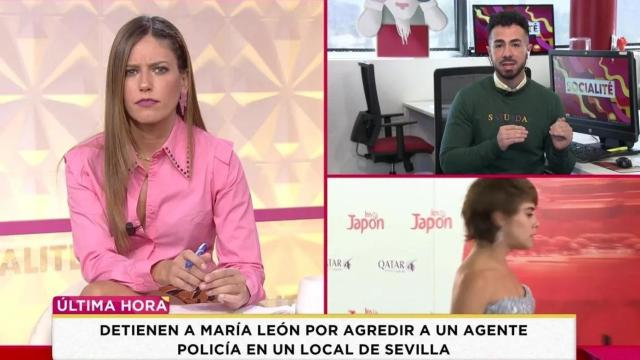 Imagen de 'Socialité' durante la información sobre María León