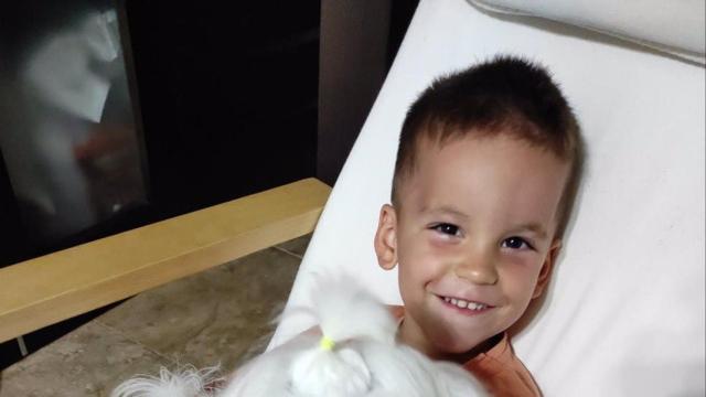 El niño castellano-manchego Lucas, que es diabético.