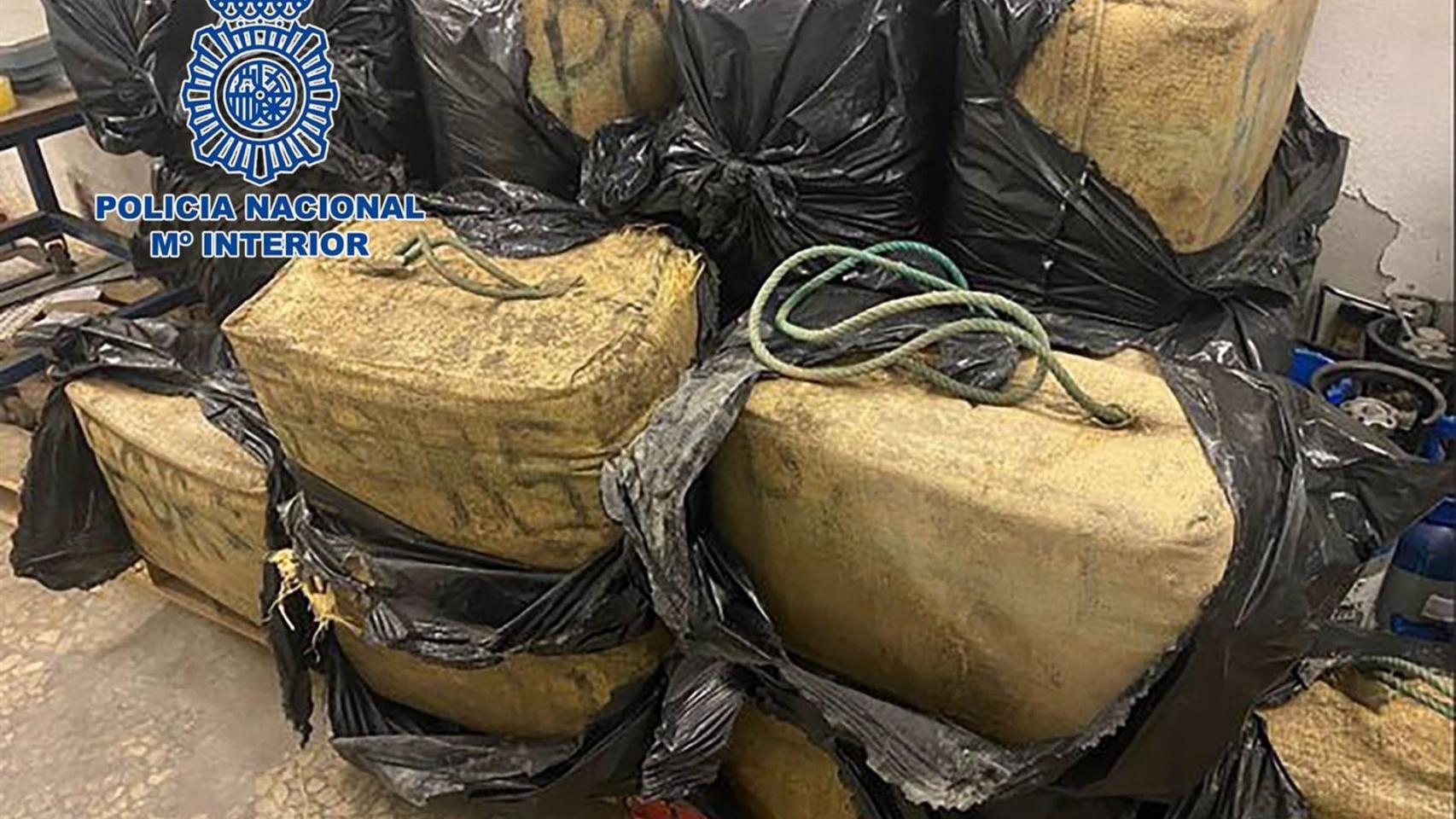 700 kilos de hachís.