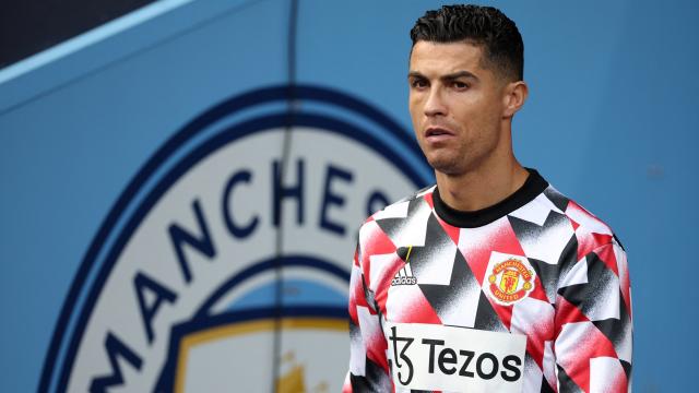 Cristiano Ronaldo, de camino a banquillo en el City - United.