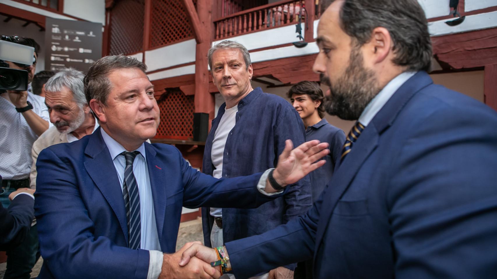 Emiliano García-Page y Paco Núñez, en una imagen del pasado verano