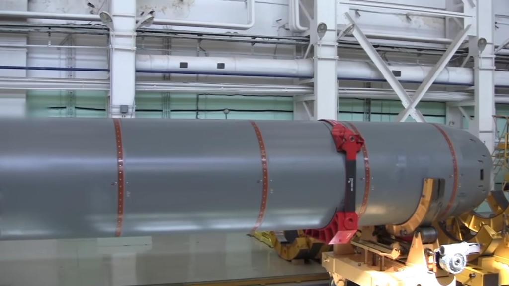 Parte delantera del torpedo Poseidón