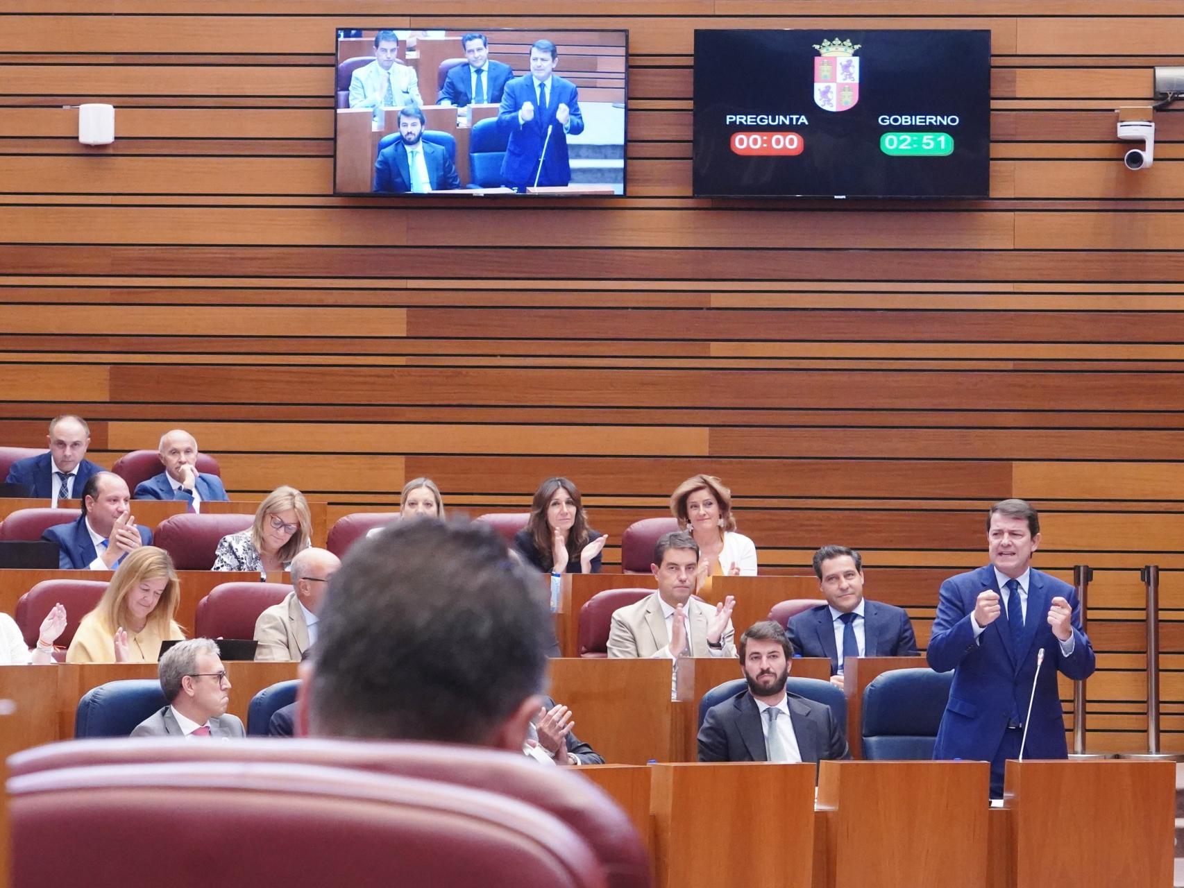 Imagen del último pleno de las Cortes, el pasado 20 de septiembre.