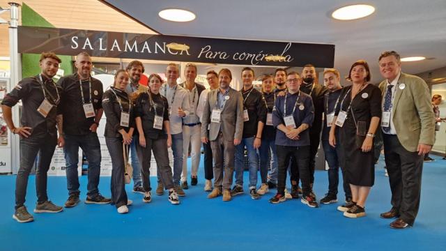 Representantes del 'Salamanca para Comérsela' en el San Sebastián Gastronomika