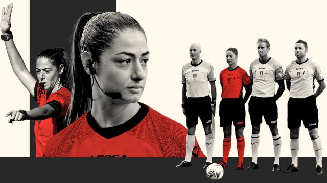 Ferrieri Caputi, primera mujer en arbitrar un partido de la Serie A