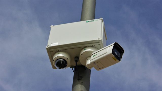 Sistema de videovigilancia. Foto: Ayuntamiento de Yebes.