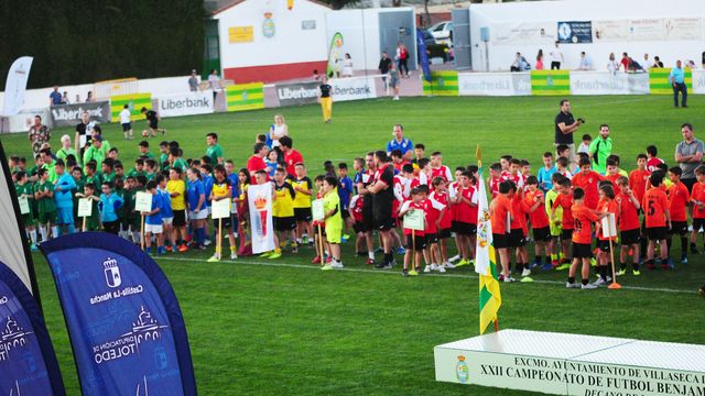 Villaseca de La Sagra (Toledo) celebra el 'XXV Campeonato de Fútbol Benjamín'