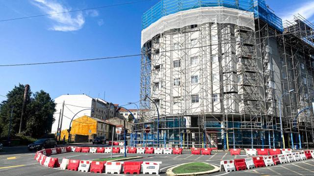 Culleredo licita la construcción de una rotonda sobre la autopista en la avenida de Vilaboa.