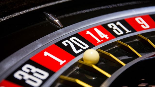 Foto de archivo de una ruleta.