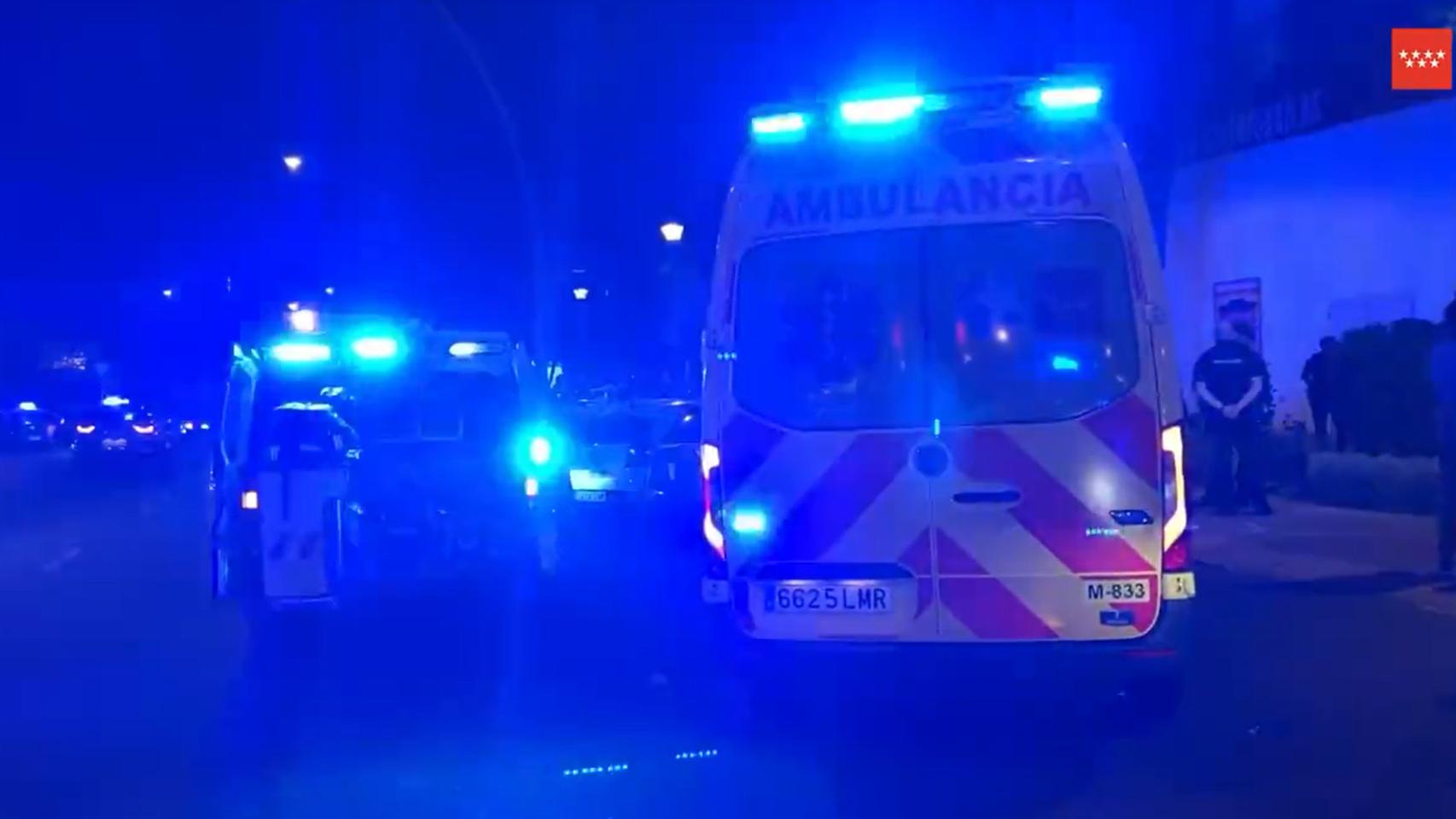 Lugar del tiroteo en Fuenlabrada, cerca de la sala Cañabrava.