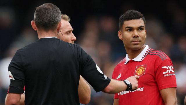 Casemiro, con el Manchester United