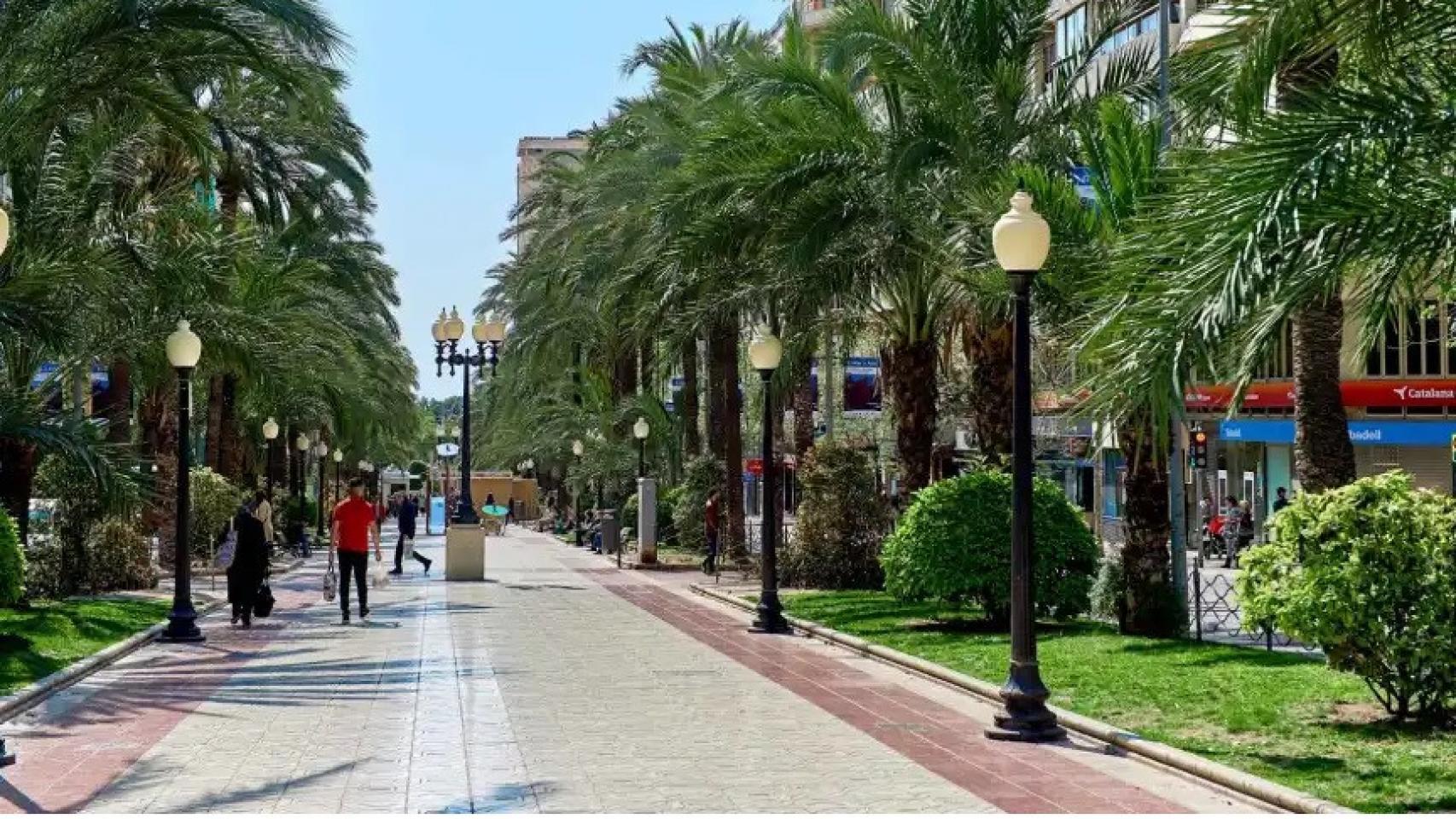 La avenida de Federico Soto, en imagen de archivo.
