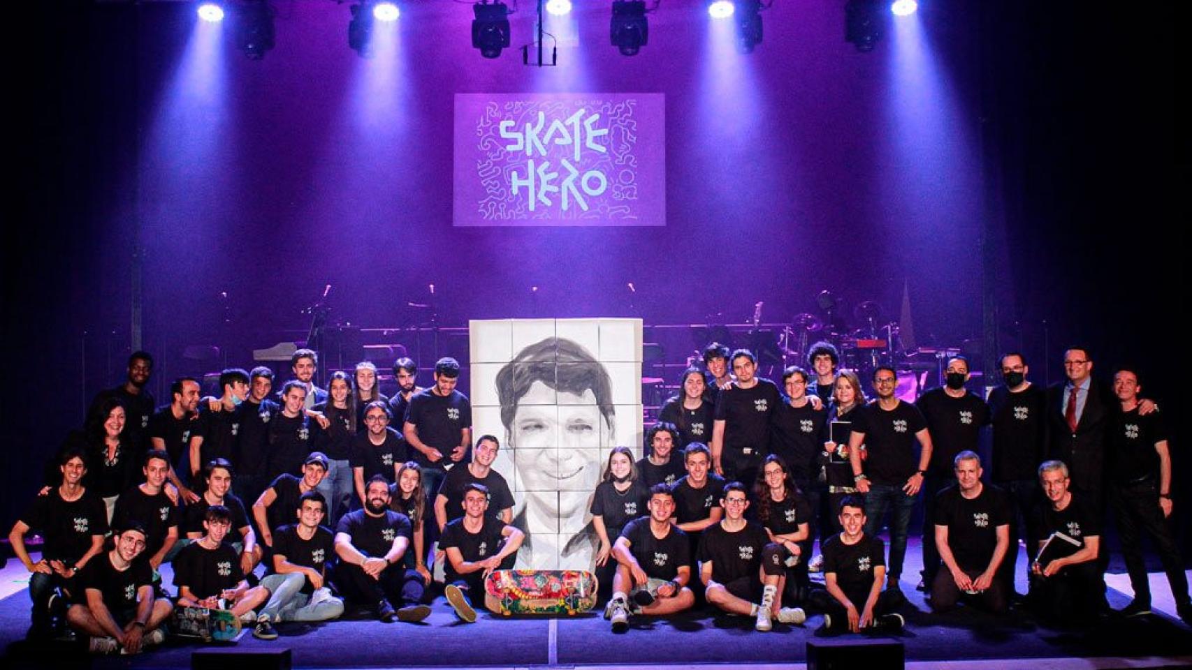 El último día de Ignacio Echeverría revive en el musical 'Skate hero'.
