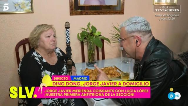 Jorge Javier inaugura su sección 'Ding, Dong': la surrealista conexión.