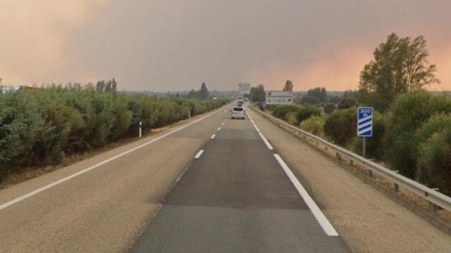 Autovía A-52 entre Benavente y Quiruelas de Vidriales