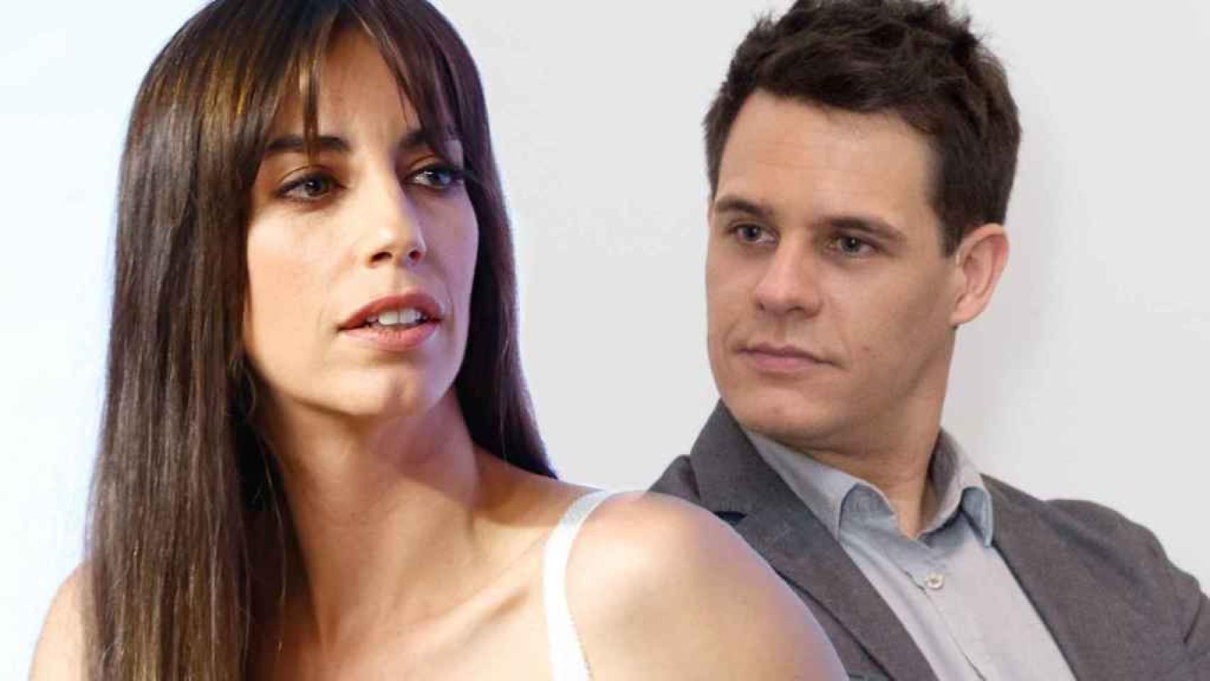 Almudena Cid y Christian Gálvez, en un fotomontaje de EL ESPAÑOL.