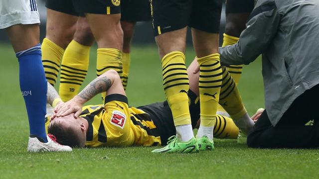 Lesión de Marco Reus con el Borussia Dortmund