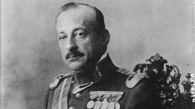 Retrato del dictador Miguel Primo de Rivera.