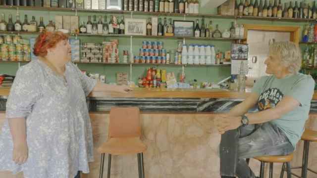 Fotograma del primer programa de la octava temporada de ‘Volando Voy’, en A Estrada.