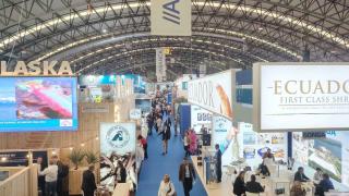 Instalaciones de la feria Conxemar en el Ifevi en octubre de 2022.