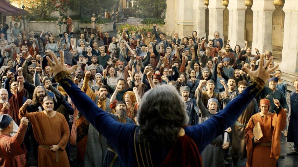 Fotograma de uno de los episodios de 'Los anillos de poder'.