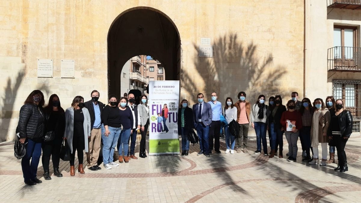 Del acto con motivo del Día de las Enfermedades Raras el pasado marzo en Elche (en la imagen) surgió el germen de la asociación que se acaba de constituir.