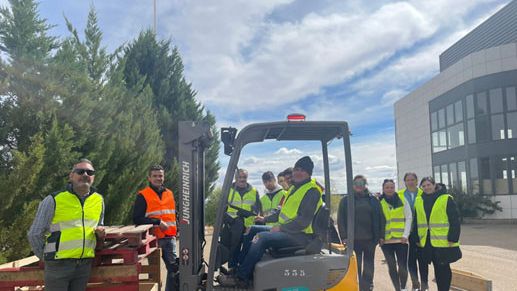 Nuevos carretilleros en Arroyo de la Encomienda