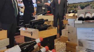 El consejero de Agricultura, Ganadería y Desarrollo Rural, Gerardo Dueñas, en la promoción de la DO Toro, en Madrid