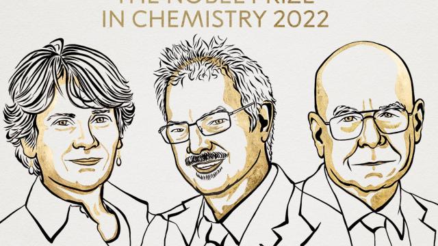 Premio Nobel de Química 2022 para Carolyn R. Bertozzi, Morten Meldal y K. Barry Sharpless
