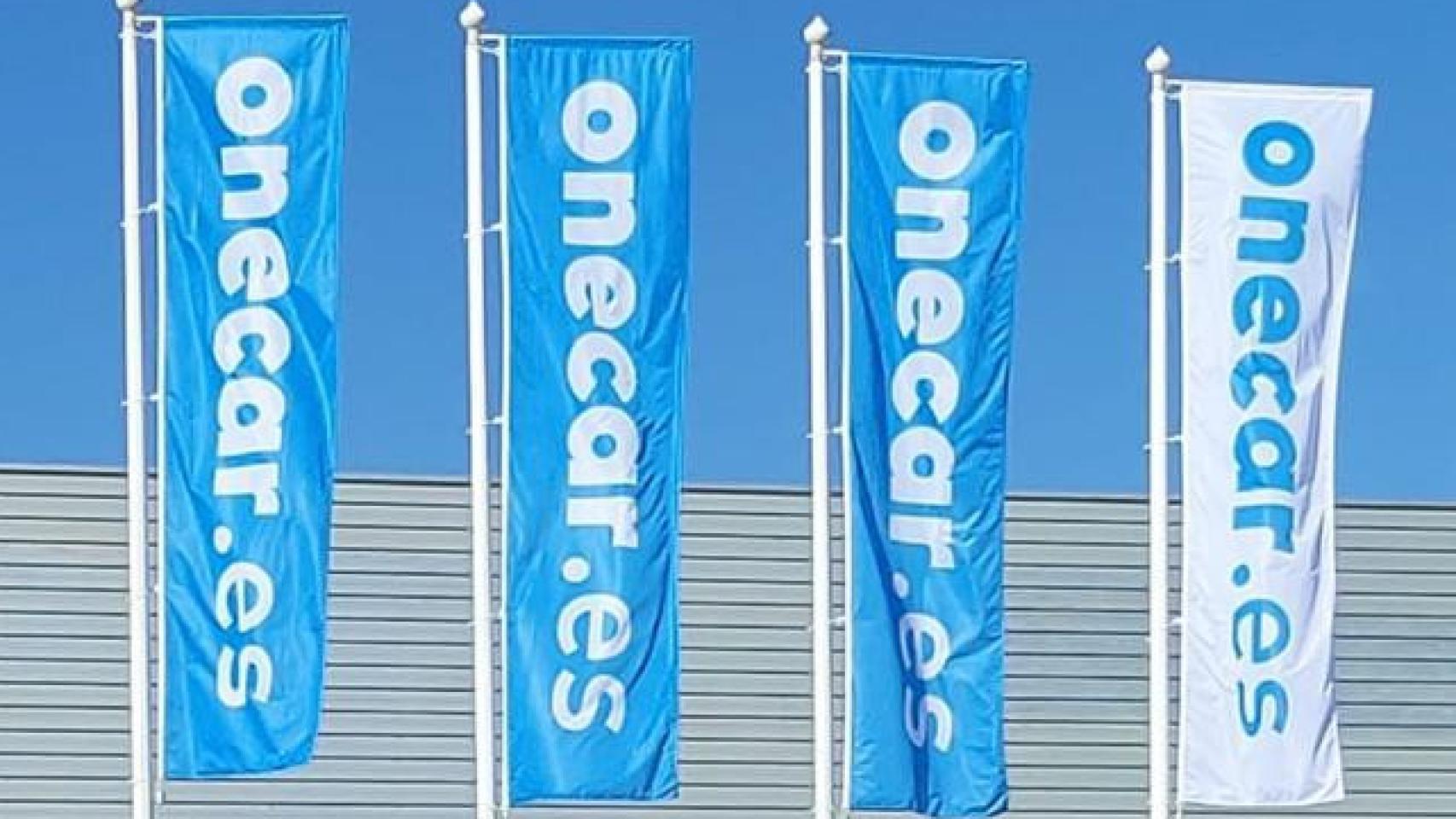 Banderolas de la marca Onecar.es