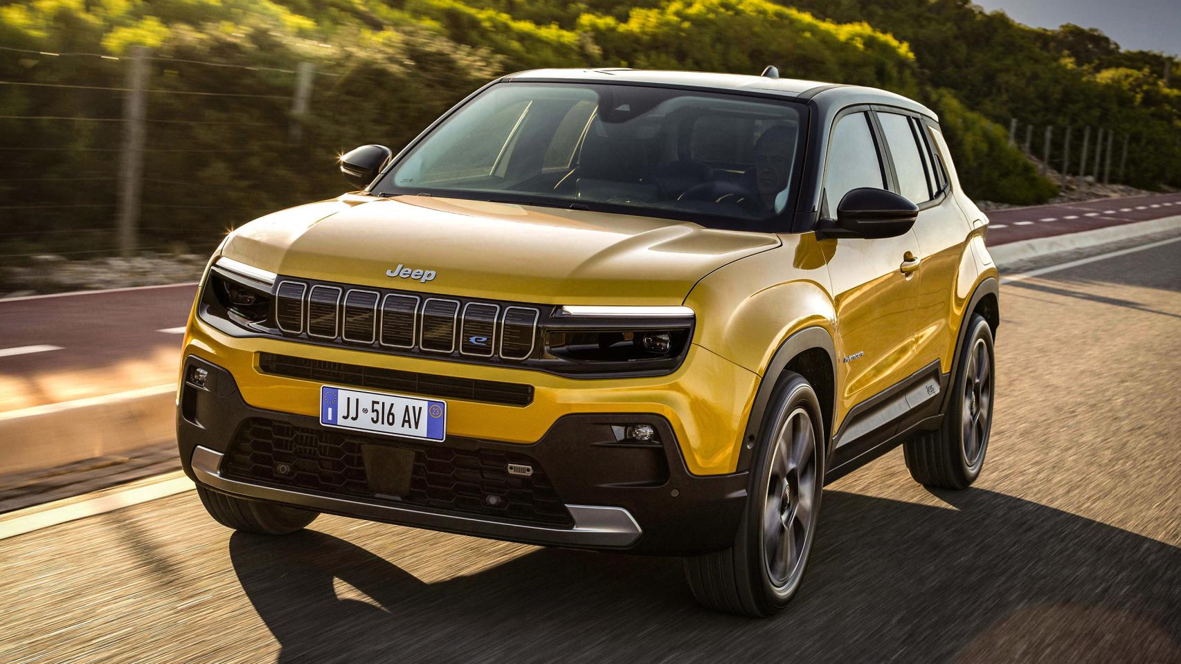 El Jeep Avenger tiene una estética muy ligada a la filosofía 4x4 de la marca.