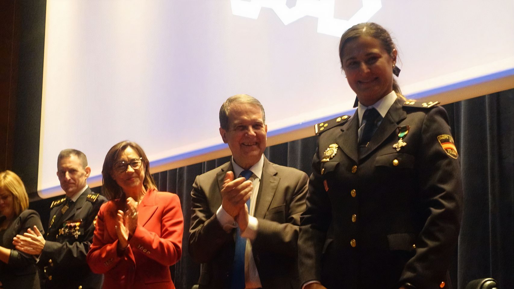Celebración del Día de la Policía en Vigo.