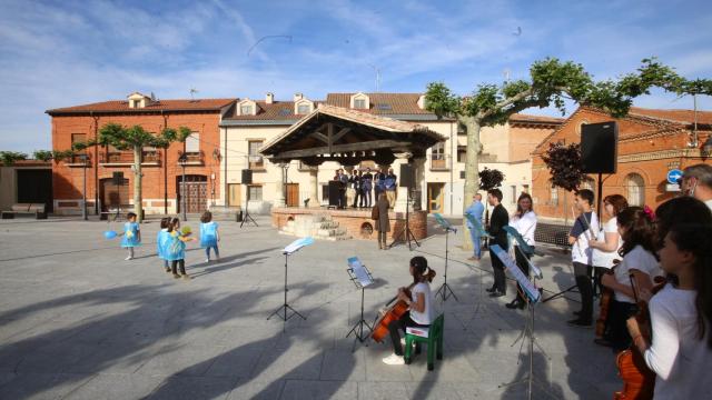 Imagen de archivo. El Centro Europe Direct Rural Castilla y León celebra el Día de Europa en la Comunidad en Simancas (Valladolid)