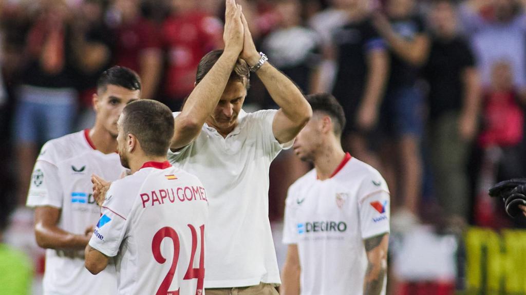Lopetegui pide perdón a la afición del Sevilla