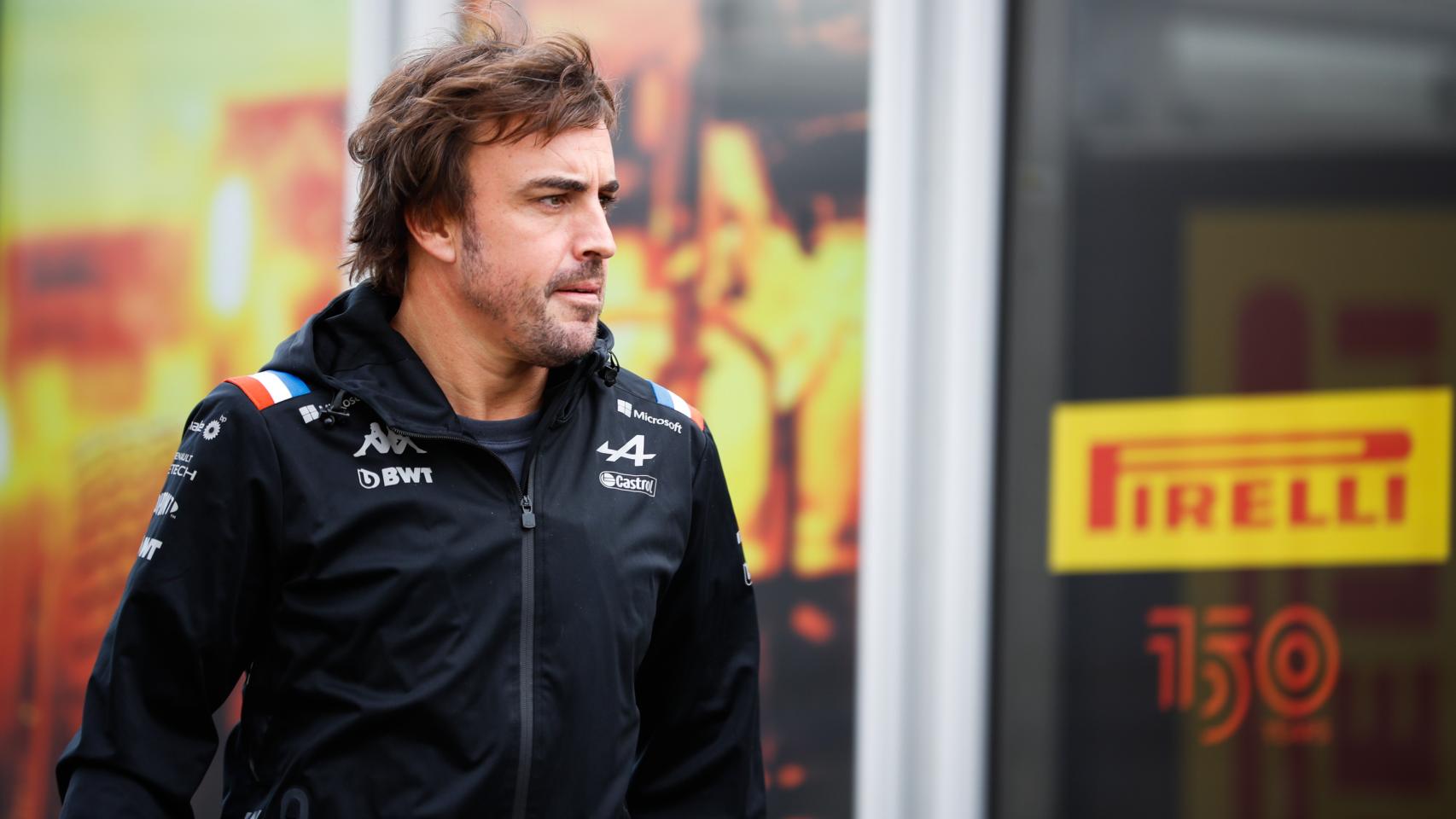Fernando Alonso en el circuito de Suzuka, en Japón