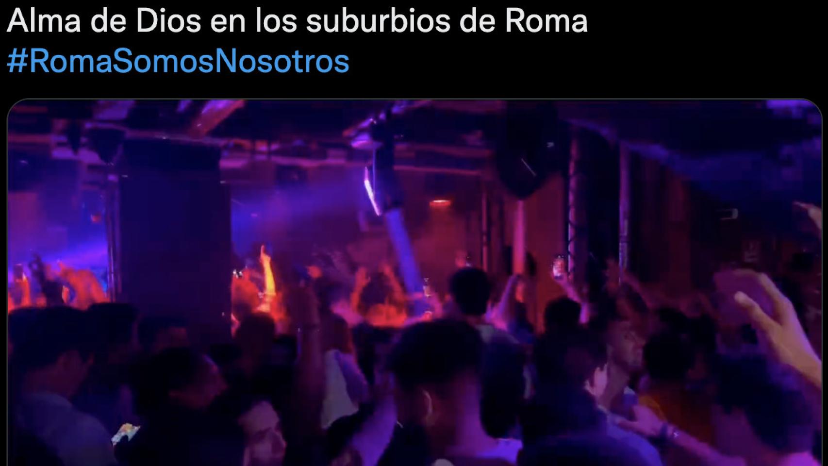 Alma de Dios en los suburbios de Roma.