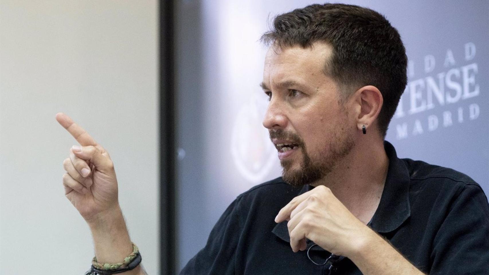 El exvicepresidente del Gobierno y exlíder de Podemos, Pablo Iglesias.