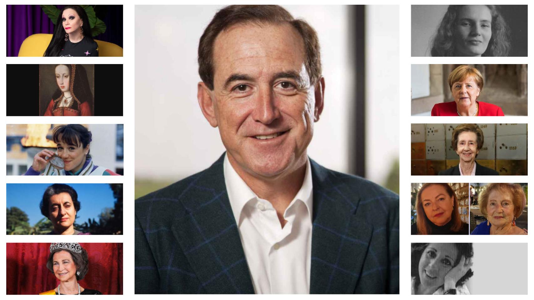 10 mujeres referentes para Antonio Huertas: de Alaska a Carmen Tagle