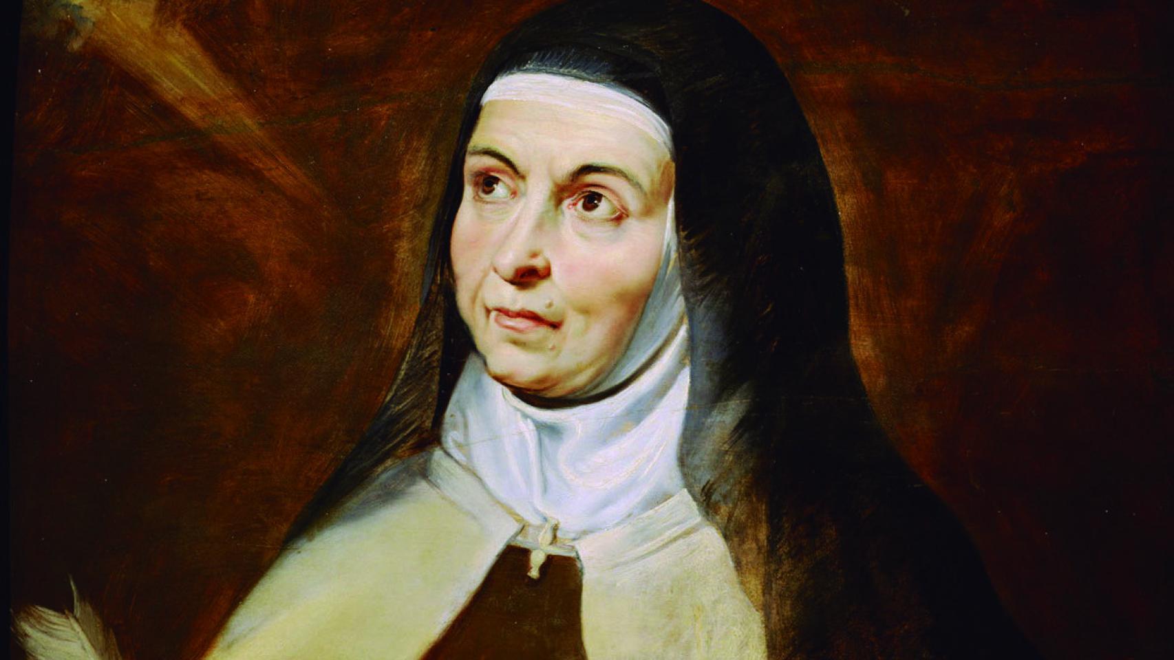 Retrato de Santa Teresa de Pedro Pablo Rubens (1615)