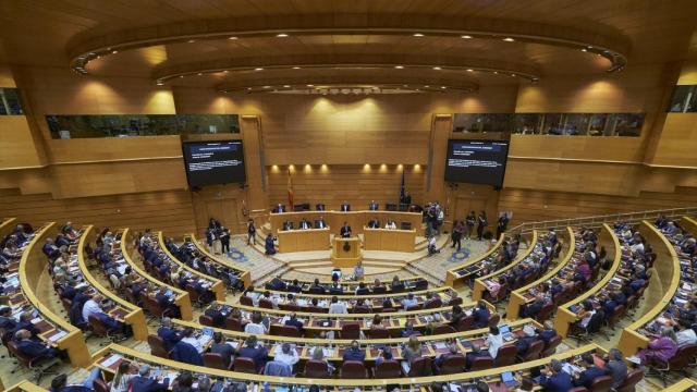 La Cámara Alta, al completo durante una sesión plenaria.