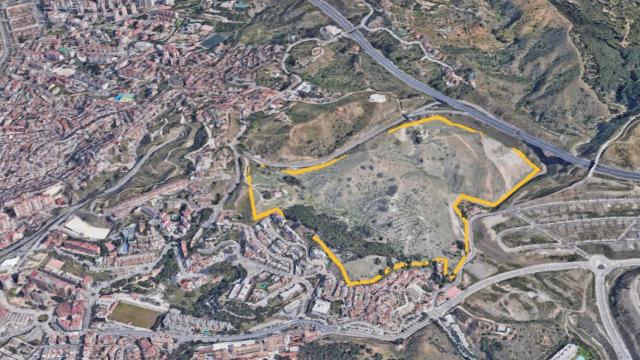 Vista del sector Morales, en Málaga, donde ya proyectan 300 viviendas.