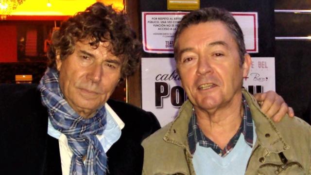 Jesús Quintero y Javier Salvago, su principal guionista.